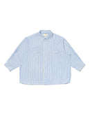 Oat Ledo Shirt Stripes Blue/White