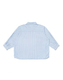 Oat Ledo Shirt Stripes Blue/White