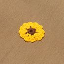 Oat Leja Quarter Zip Shirt Light Brown