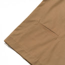 Oat Leja Quarter Zip Shirt Light Brown