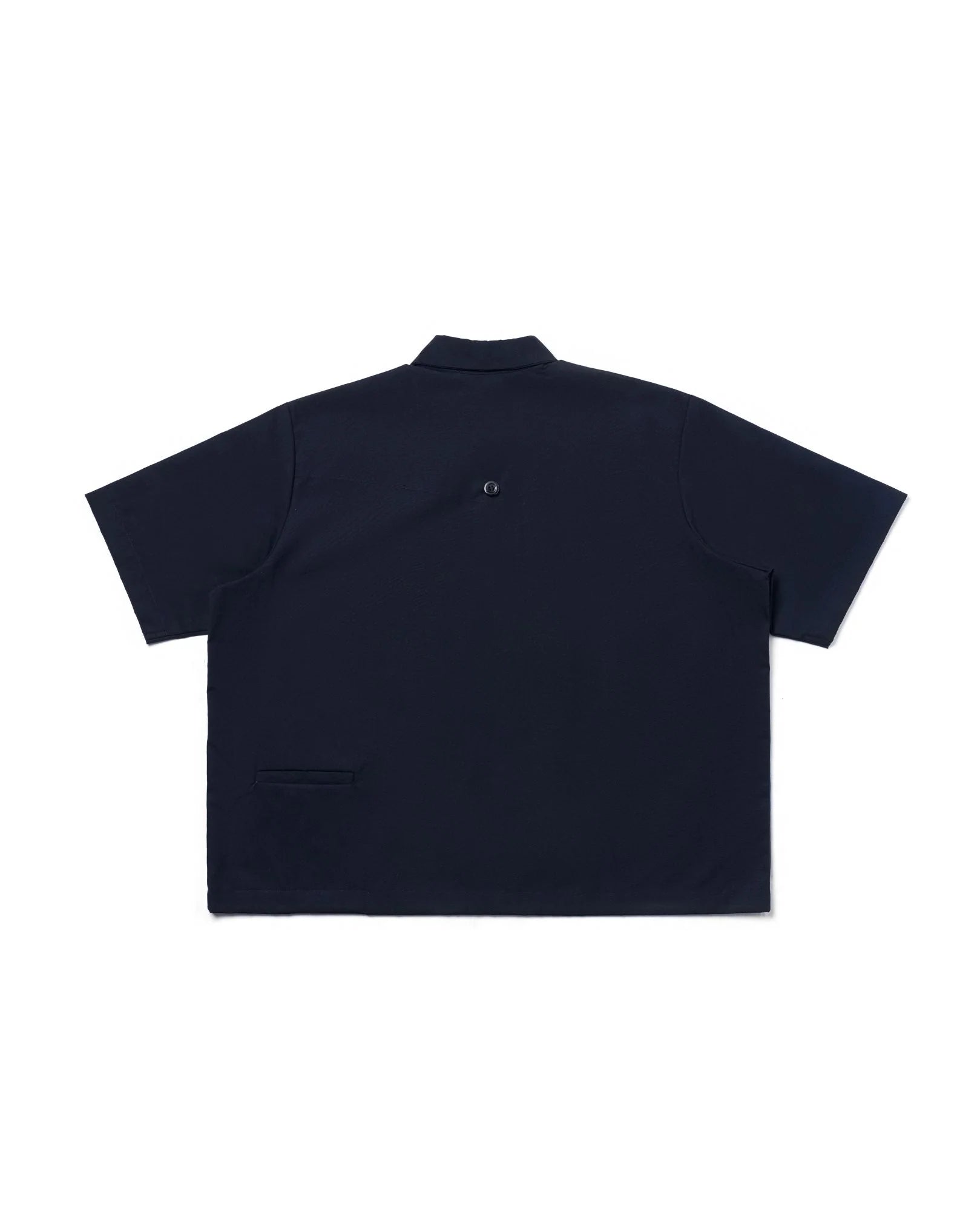 Oat Leja Quarter Zip Shirt Navy