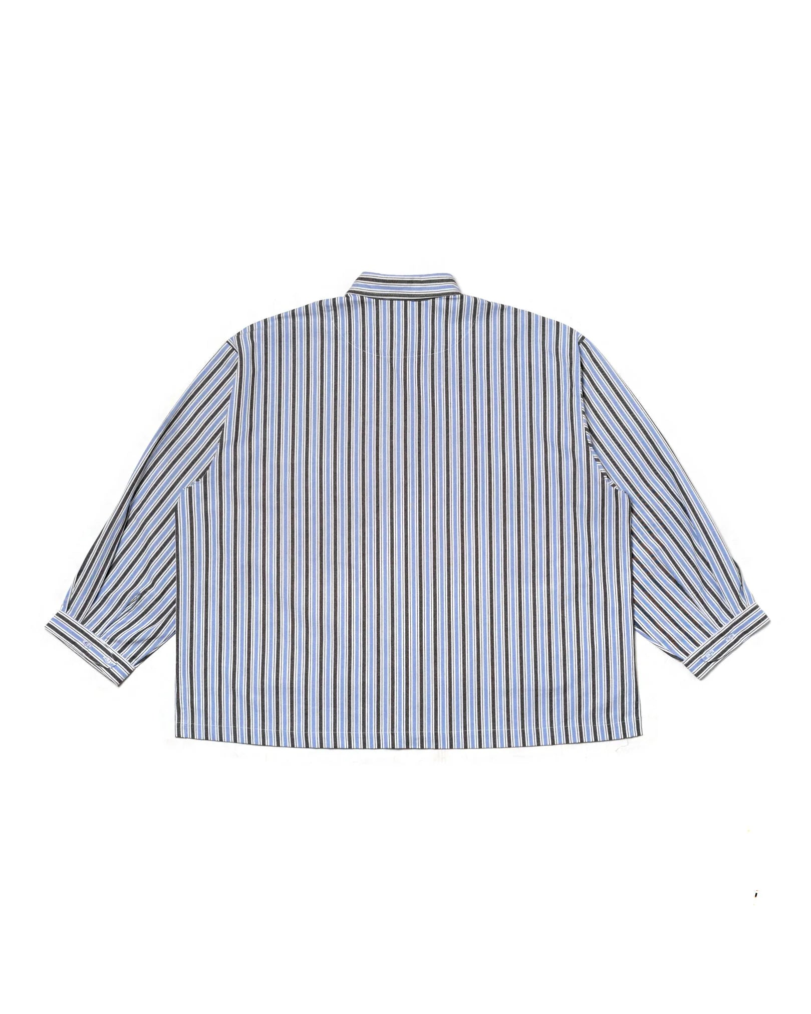 Oat Lepa Shirt Stripes Blue/Black