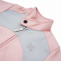 W.Essentiels Kids Mirage 2000 Boxy Bikers Leather Jacket Rose/Asphalt