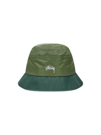 Stussy Outdoor Panel Bucket Hat Olive