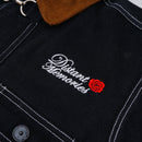 W.Essentiels Kids Label Blue Sapeurs-Pompiers Fireman Clasp Work Jacket Noir Black