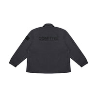 W.Essentiels Label Blue Committee Blazer Charcoal Grey