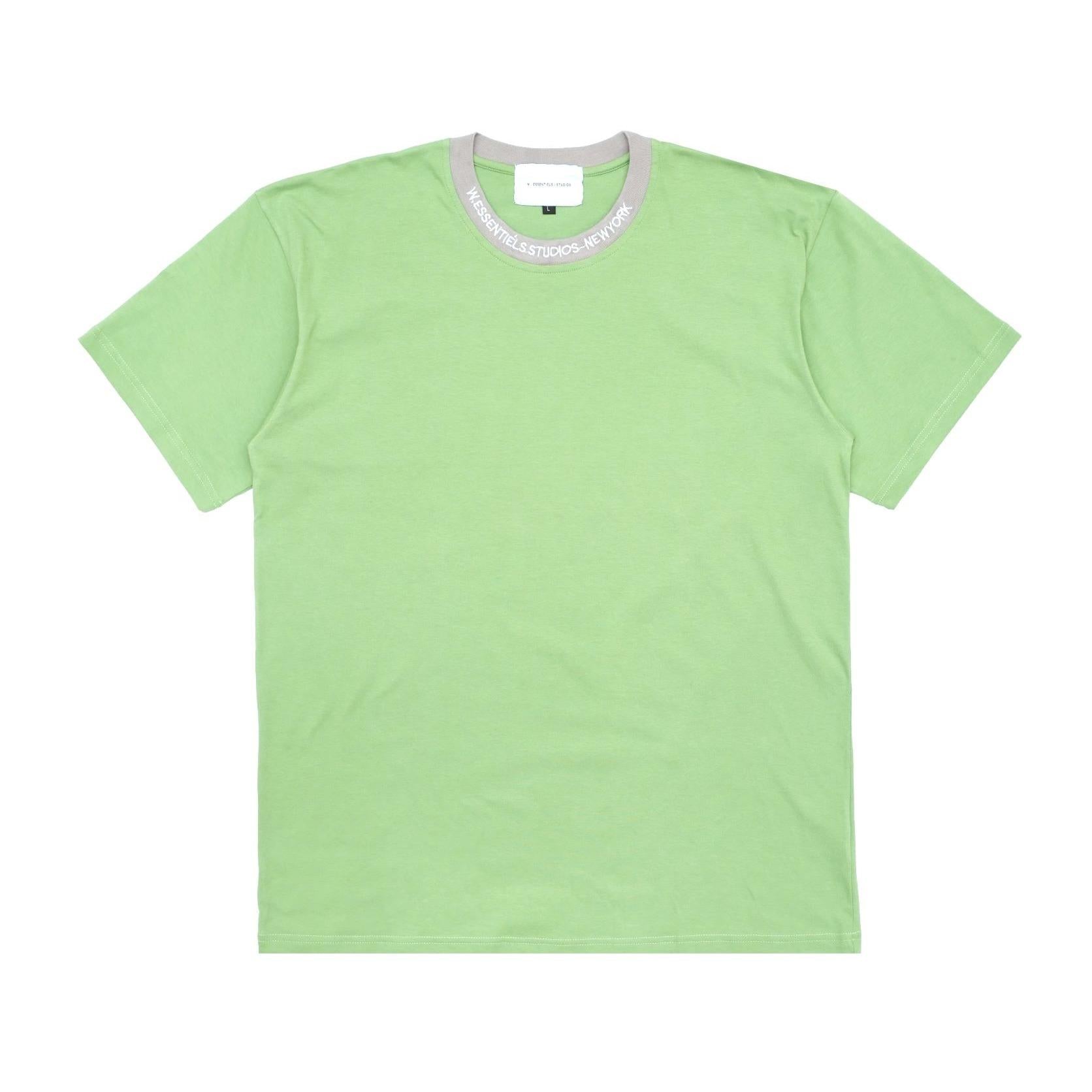 W.Essentiels Rochelle Ribbed Boxy Tee Shamrock