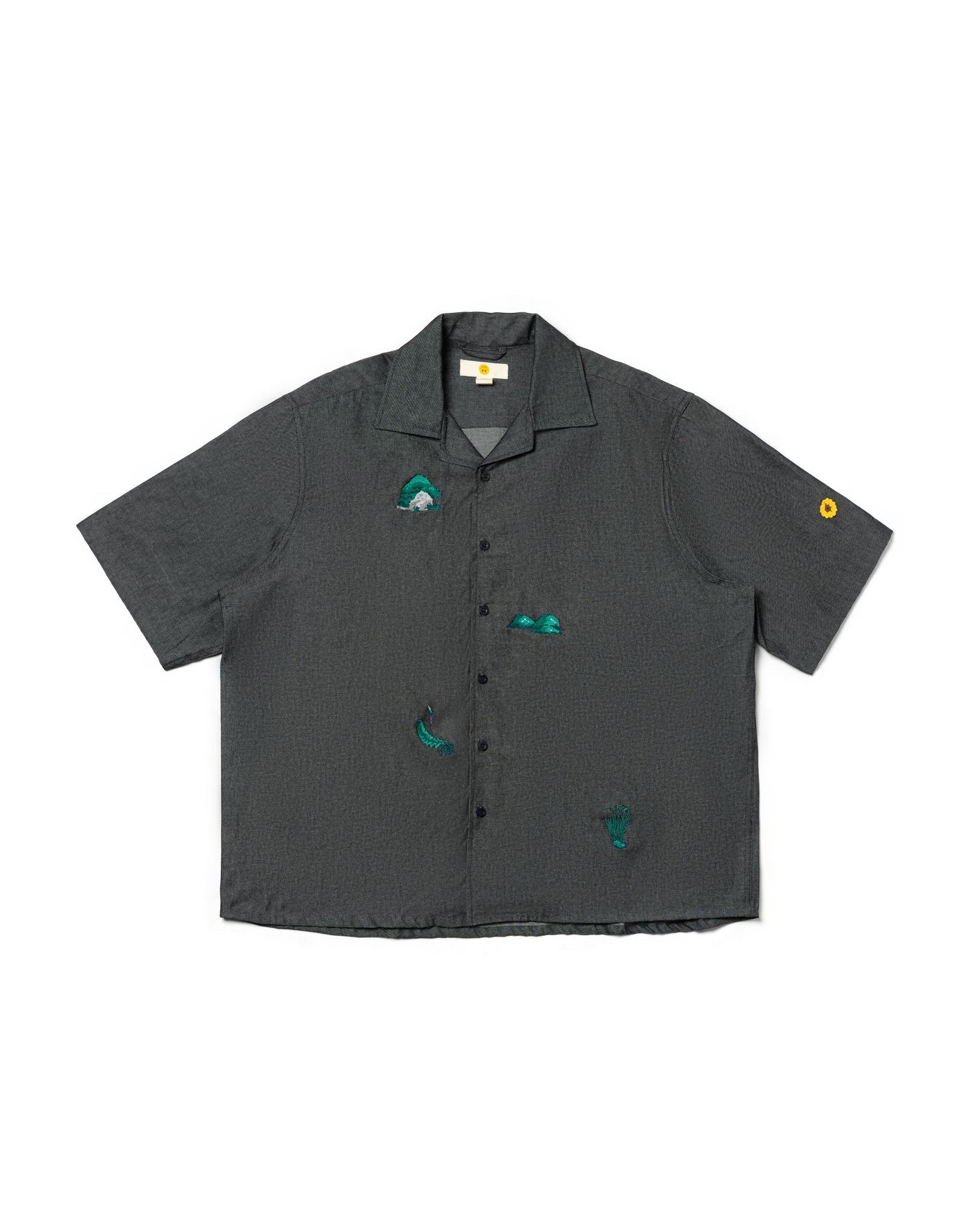 Oat Shinkoiwa Shirt Denim Black NHNA