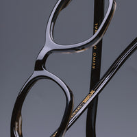 Vherkudara Acetate Shoclat (Brown, Black Gradation Lens)
