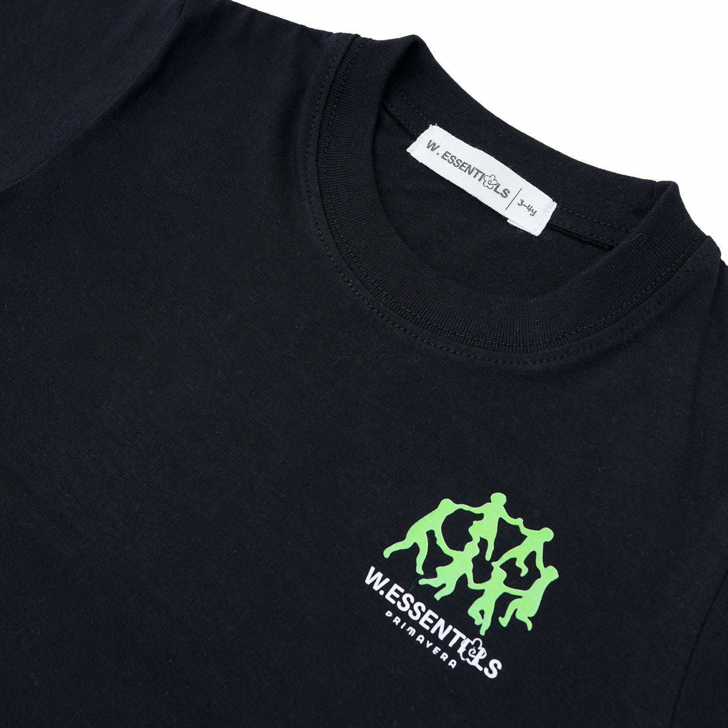 W.Essentiels Kids Siroco Oversize T-Shirt Black