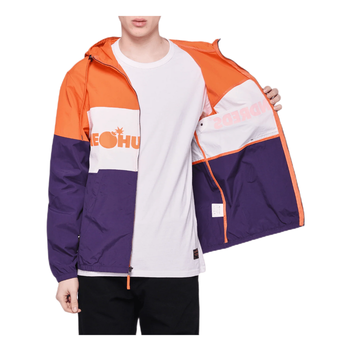 The Hundreds Port Jacket Orange