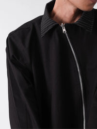 Two Times Too Asymetrical Reversible Jacket Black