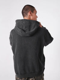 Two Times Too Rift Hoodie Washed Black