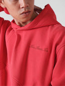 Two Times Too Rift Hoodie Washed Red