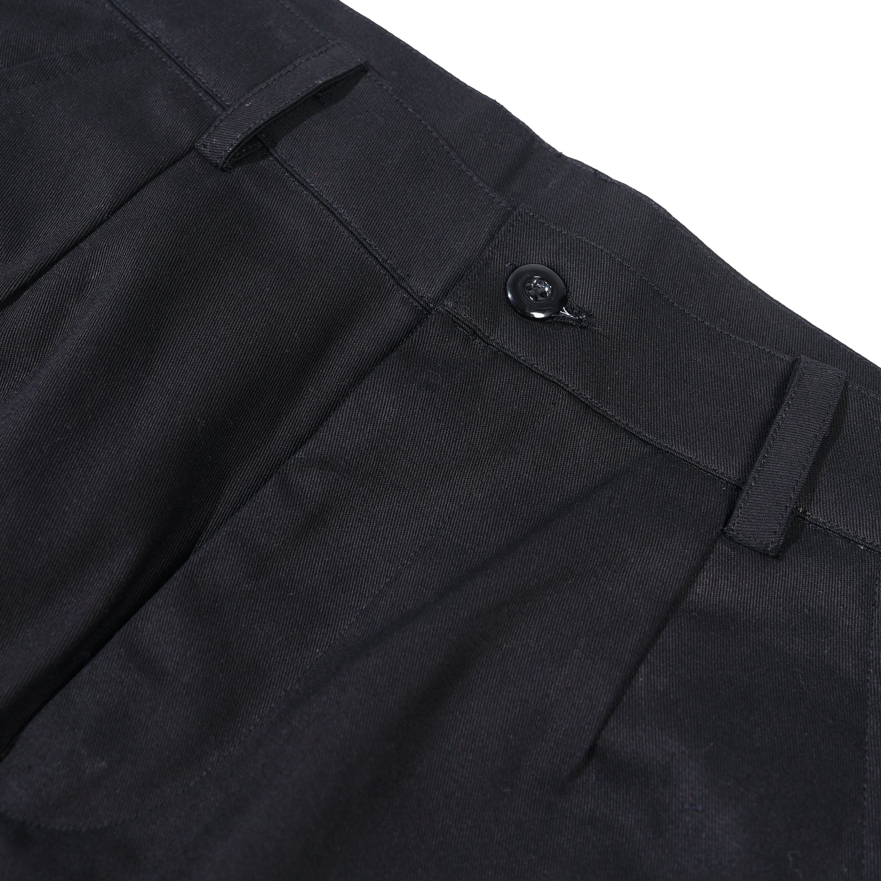 Wormhole Esqueleto Baggy 5-pocket Cargo Pants Black