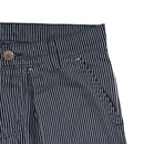 Two Times Too Repaird Hickory Denim Sashiko Stripe Blue