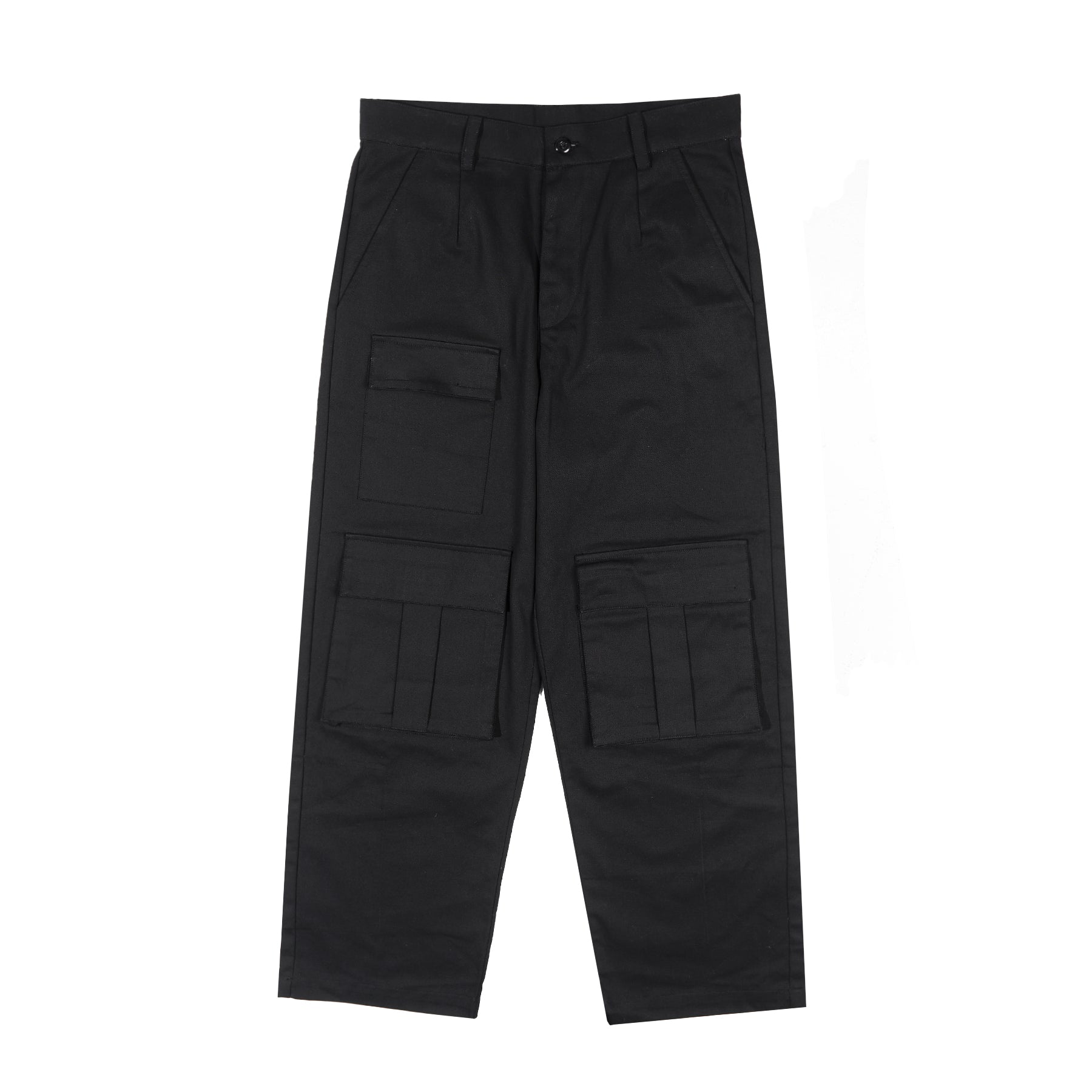 Wormhole Esqueleto Baggy 5-pocket Cargo Pants Black