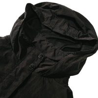 W.Essentiels X HasyaKyla Sables Stadium Warm-up Jacket Noir Black