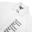 Wormhole Annul Oversize Boxy Shirt White