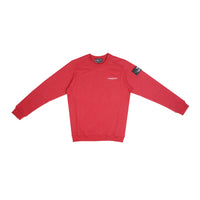 W.Essentiels Pouile Chest Logo Crewneck Foxblood