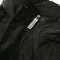 W.Essentiels X HasyaKyla Sables Stadium Warm-up Jacket Noir Black