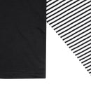 Wormhole Light it up Double Layer Longsleeve Tee Black/Stripes