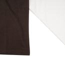 Two Times Too Double Layered Waffle Longsleeve Brown/White