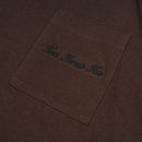 Two Times Too Double Layered Waffle Longsleeve Brown/White