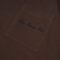 Two Times Too Double Layered Waffle Longsleeve Brown/White