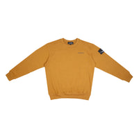 W.Essentiels Sweater Pouile Chest Logo Crewneck Yellow Currywurst