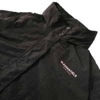 W.Essentiels X HasyaKyla Sables Stadium Warm-up Jacket Noir Black