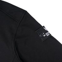 W.Essentiels Sweater Pouile Chest Logo Crewneck Noir Black