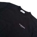 W.Essentiels Sweater Pouile Chest Logo Crewneck Noir Black