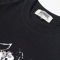 Wormhole City of Invasion Oversize Boxy Tee with Red Stitch