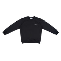 W.Essentiels Sweater Pouile Chest Logo Crewneck Noir Black