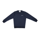 W.Essentiels Sweater Pouile Chest Logo Crewneck Navy