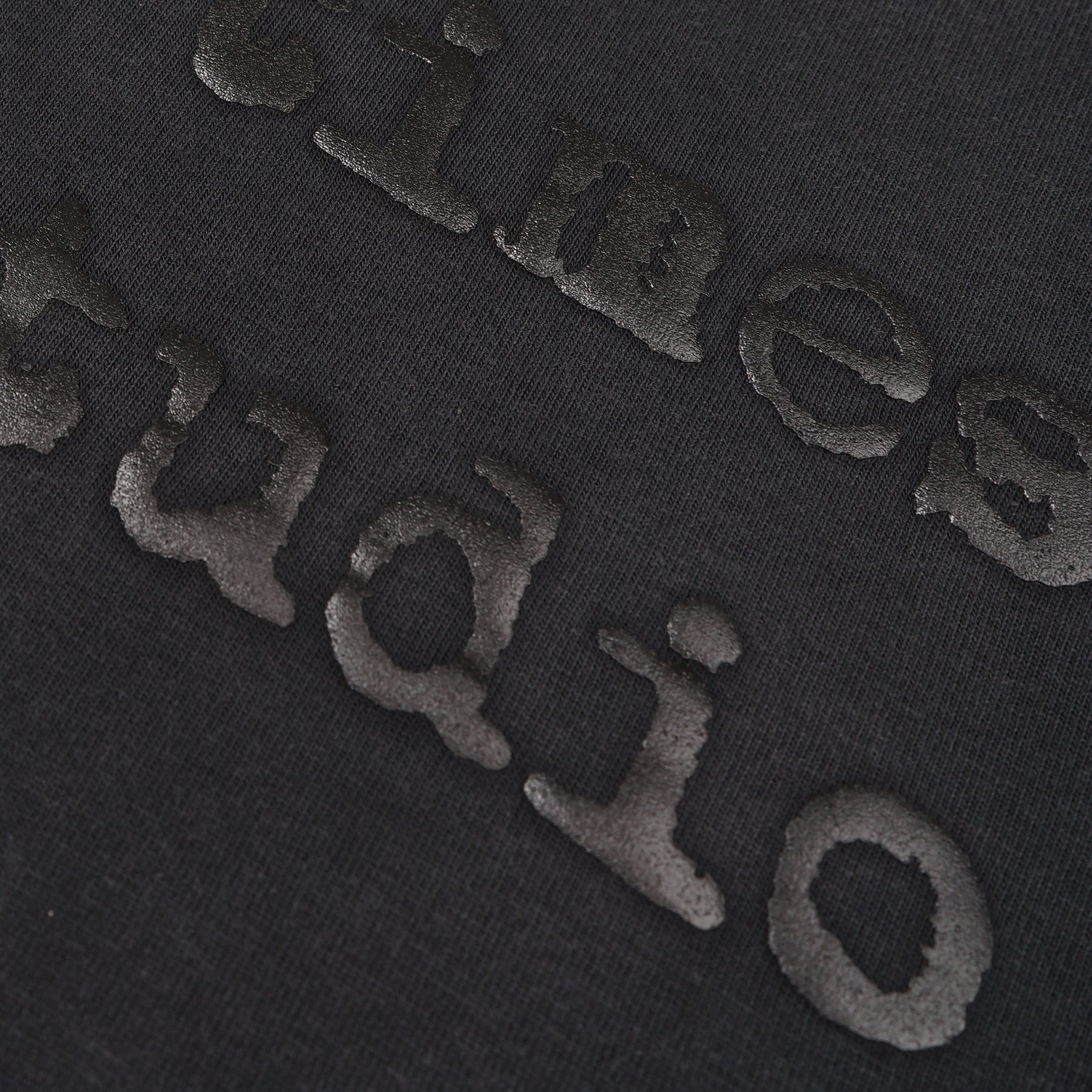 Two Times Too Logo Tee Washed Black