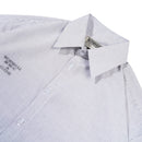 Wormhole Bureau de Guerre Boxy Cut Oversized Shirt Stripped Grey