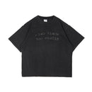 Two Times Too Logo Tee Washed Black