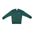 W.Essentiels Sweater Pouile Chest Logo Crewneck forest Green