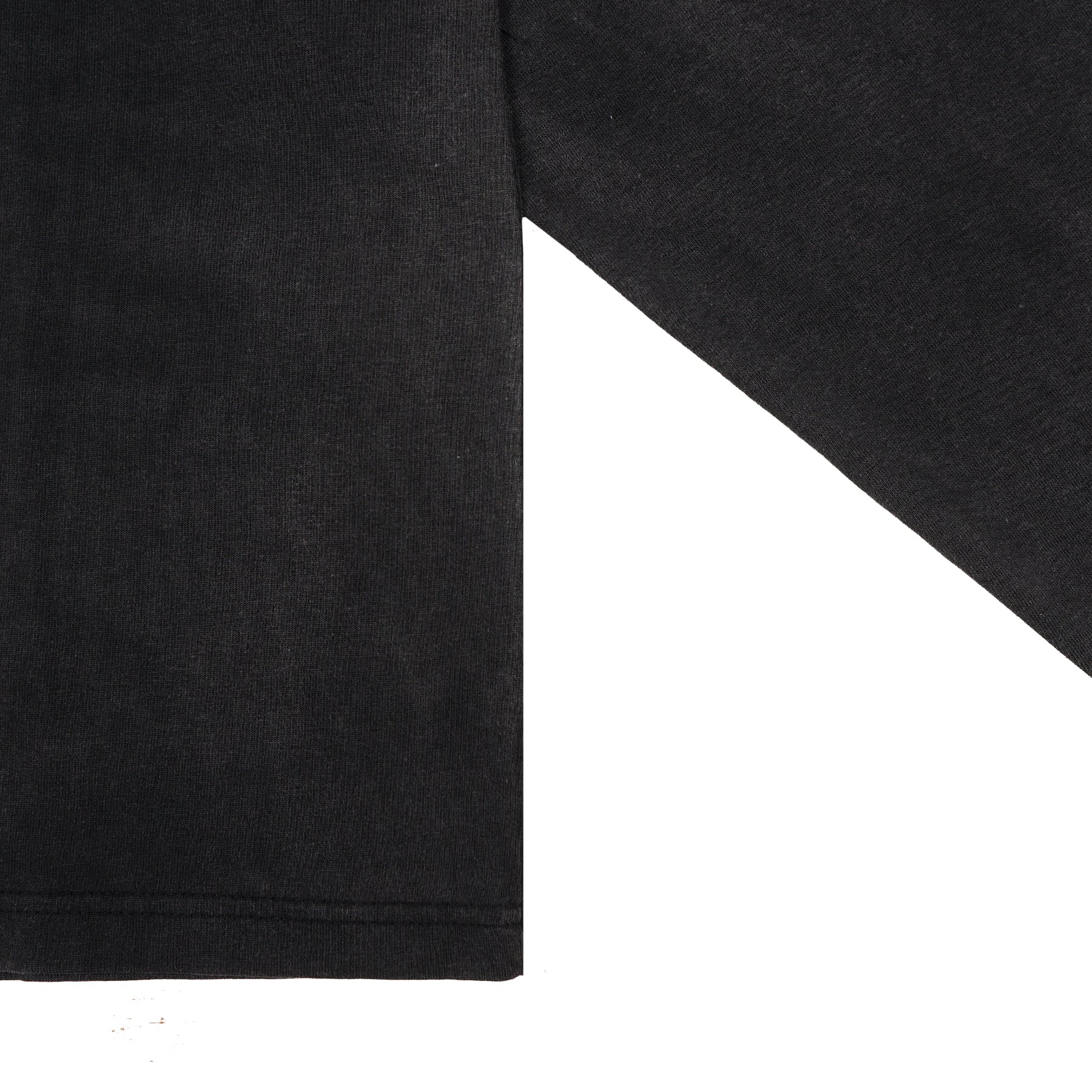 Two Times Too Cursive Tee Longsleeve Washed Black