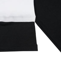 Two Times Too Double Layered Waffle Men White/Black