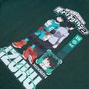 W.Essentiels X My Hero Academia Izuku Boxy Cut Tee Forest Green