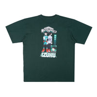 W.Essentiels X My Hero Academia Izuku Boxy Cut Tee Forest Green