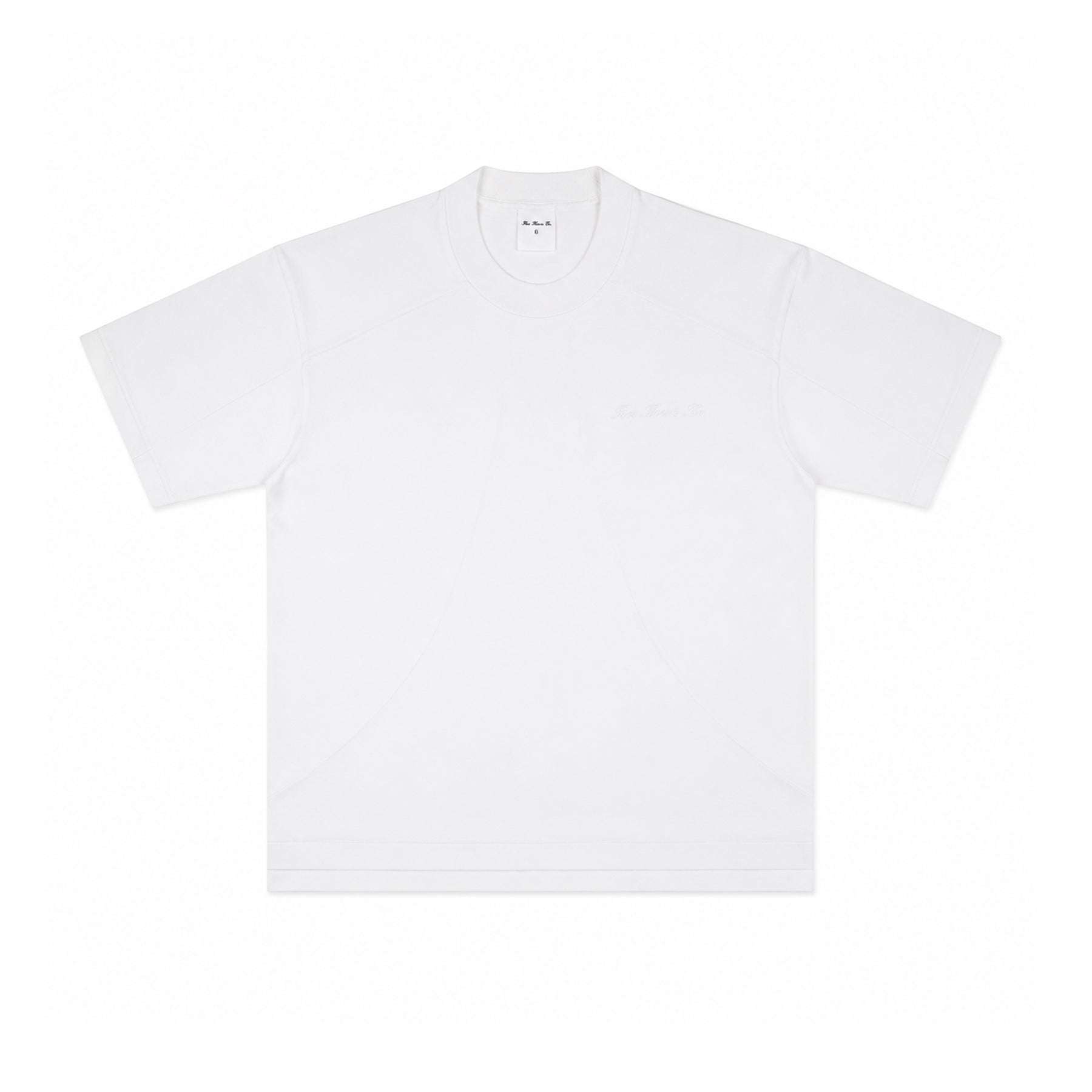 Two Times Too Box Daily Tee Shortsleeve Heavy White