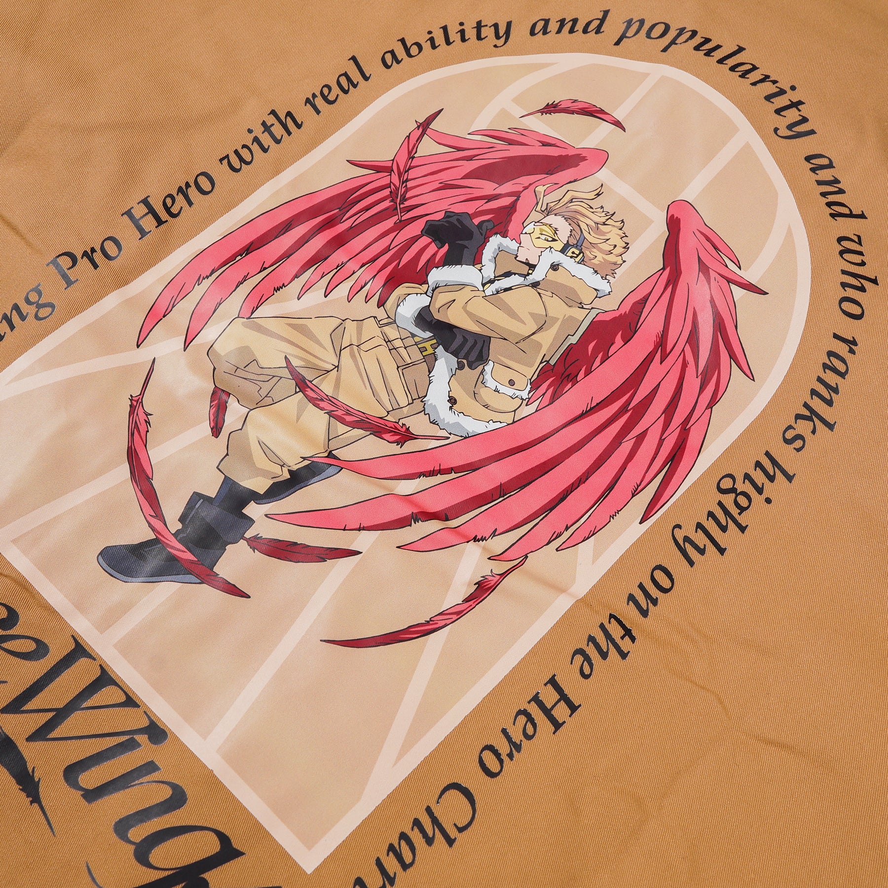 W.Essentiels X FTH X My Hero Academia Drop 02 Hawks Work Jacket W/Corduroy Collar Hamilton