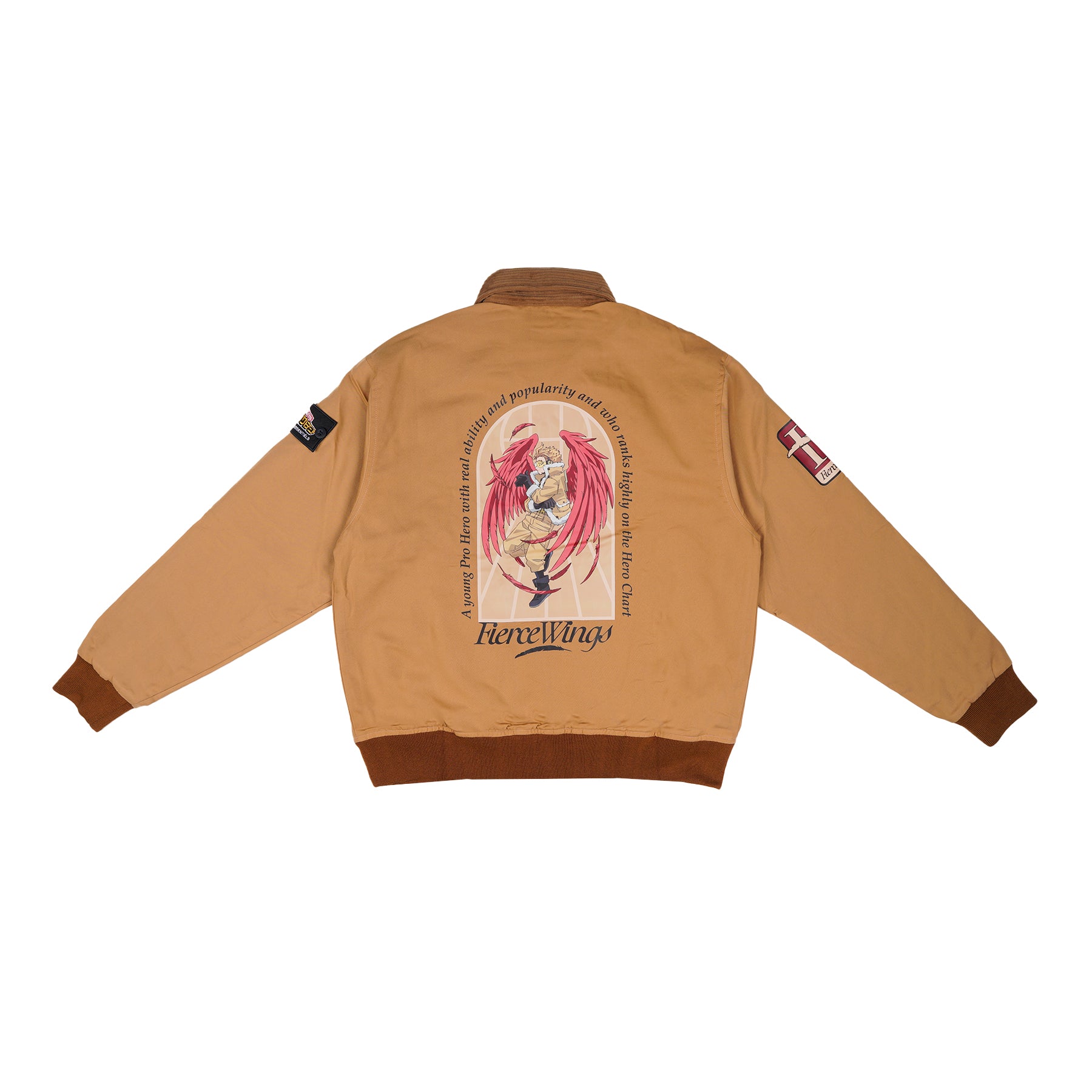 W.Essentiels X FTH X My Hero Academia Drop 02 Hawks Work Jacket W/Corduroy Collar Hamilton