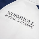 Wormhole Bureau de Guerre Uniform Boxy Shirt White/Navy
