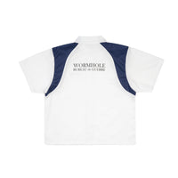 Wormhole Bureau de Guerre Uniform Boxy Shirt White/Navy
