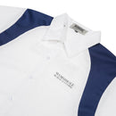 Wormhole Bureau de Guerre Uniform Boxy Shirt White/Navy